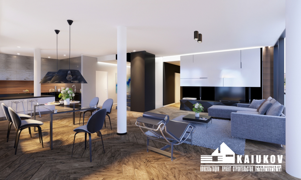 Интерьер Гостиной,столовой.